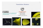tessellation - web.engr. mjb/cs557/Handouts/tessellation.1pp.pdfWhat built-in patterns can the Tessellation shaders produce? ... The Tessellation Control Shader (TCS) ... Perspective