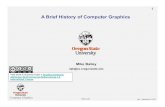 A Brief History of Computer Graphics - College ofweb.engr. mjb/cs550/Handouts/History.1pp.pdfmjbâ€“September 6, 2017 1 Computer Graphics A Brief History of Computer Graphics Mike