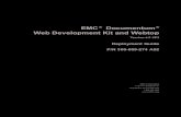EMC Documentum WebDevelopmentKitandWebtop .EMC® Documentum® WebDevelopmentKitandWebtop Version6.5SP2