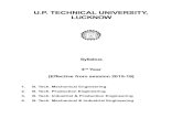 U.P. TECHNICAL UNIVERSITY, Year.pdf · U.P. TECHNICAL UNIVERSITY, LUCKNOW ... slider crank mechanism