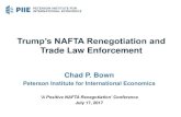 Trump’s NAFTA Renegotiation and - PIIE .Trump’s NAFTA Renegotiation and ... were simultaneously