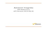 Amazon Cognito API Reference - Amazon Web Servicesawsdocs.s3.· Amazon Cognito is a w eb ser vice