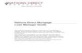 Nations Direct Mortgage Loan Manager Direct Mortgage Loan Manager Guide ... Government Monitoring section.