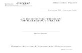 An Economic Theory of Religious Belief - cege/Diskussionspapiere/DP273.pdf · AN ECONOMIC THEORY OF