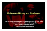 Halloween History and Traditions - Things In The .Halloween History and Traditions ... Elizabeth