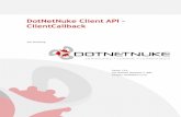 DotNetNuke Client API - ClientCallback - .DotNetNuke Client API - ClientCallback Jon Henning ...