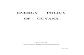 ENERGY POLICY OF GUYANA - gea.gov.gy .energy policy . of guyana . prepared by . the national energy