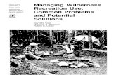 Intermountain Common Problems and Potential .Common Problems and Potential Solutions ... management