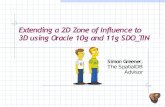 Extending a 2D Zone of Influence to 3D using Oracle .Extending a 2D Zone of Influence to 3D using