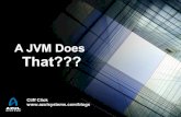 A JVM Does That??? - Purdue University .A JVM Does That??? Been a JVM Engineer for over a decade