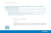 EMC APPSYNC PARA ORACLE LIFECYCLE MANAGEMENT .4 EMC AppSync para Oracle Lifecycle Management ...