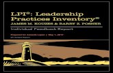 LPI : Leadership Practices Inventory .LPI: Leadership Practices Inventory instrument is an essential
