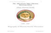 Dr. Abraham Mar Thoma Metropolitan - Nalloor Library Life of Dr. Abraham Mar Thoma Metropolitan 3 Nalloor