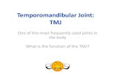 Temporomandibular Joint: TMJ - behrensb/documents/  · Temporomandibular Joint: TMJ One of