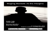 Staging Beckett: At the Margins - University of Beckett...Staging Beckett: At the Margins !!!!! Public