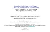 Sessão clínica da Cardiologia Emergência-Unidade .Cor .Sessão Clínica da Cardiologia Unidade