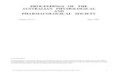 PROCEEDINGS OF THE AUSTRALIAN aups.org.au/Proceedings/32-1/ Proceedings of the Australian Physiological