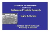 Probiotic in Indonesia : Local issue Indigenous Probiotic ... - London fin.pdf · Probiotic in Indonesia