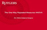 The Repeated-Measures ANOVA - Rutgers mmm431/quant_methods_S13/QM_   Repeated-Measures