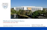 Medicare Cost Report Basics - .©2015 MFMER | slide-1 Medicare Cost Report Basics: Information for