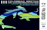 COLOMBIAN MEETING ON CHONDRICHTHYES - shark .The Colombian meeting on Chondrichthyes is an opportunity