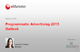 eMarketer Webinar: Programmatic Advertising 2015 Outlook