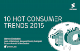Ericsson 10 Hot Consumer Trends 2015