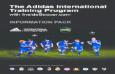 Inside Soccer camp; Adidas International Training Camp Programme