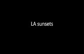 LA sunsets