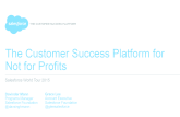 The Customer Success Platform for Not For Profits