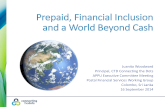 8- Prepaid, Finanical Inclusion and a World Beyond Cash for APPU - FINAL
