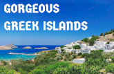 Gorgeous greek islands