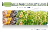 Weekly ncdex report 27 1-2015