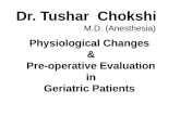 Geriatric anesthesia physiological changes and preoperative preparation