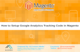 How to Setup Google Analytics Tracking Code in Magento