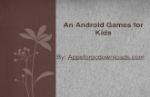An android games for kids