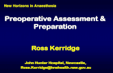 Preoperative Assessment & .Preoperative Assessment & ... • Competencies ... ‘New’ Preoperative