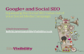 Google+ and Social SEO: Squeezing the Social SEO value out of your Social Media Campaign #smm12