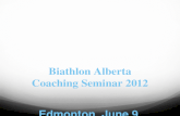 Ba Coaching Seminar Edmonton 2012