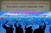 POL 201(ASH) Ash Course tutorial/uophelp