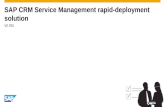 V2.703 SAP CRM Service Management rapid-deployment solution
