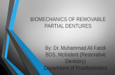 Biomechanics of Removable of Partial Dentures