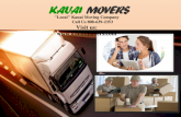 Kauai Moving Company-when you need a reliable Moving Company.