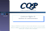 CQP Certificat de Qualification Professionnelle