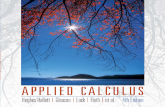 Applied Calculus (4th edition)