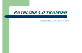 Training Pathloss 4