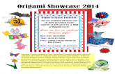 Origami Showcase 2014- Origami Holidays