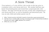 A Sore Throat