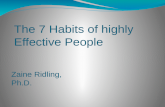 7 Habits- Stephen Covey