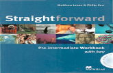 Straightforward Pre-Intermediate Workbook